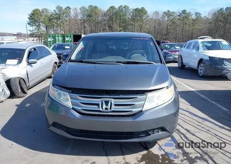 2013 Honda Odyssey Ex-L из США, поврежденный, VIN 5FNRL5H60DB004058